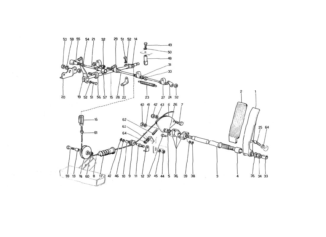 THROTTLE CONTROL (VARIANTS FOR RHD VERSIONS)